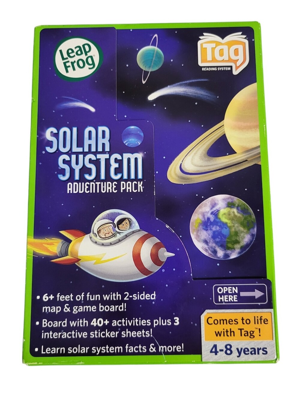 LeapFrog Tag Solar System Adventure Pack Interactive Educational Map Stickers
